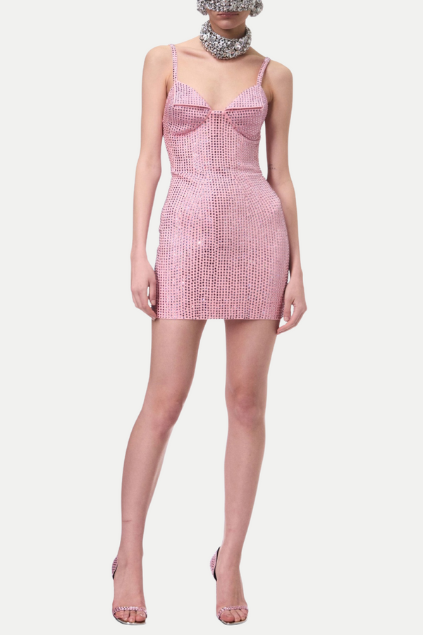 Damla Sequin Embellished Mini Dress