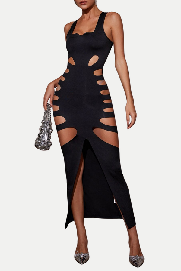 Fabian Cutout Split Maxi Dress