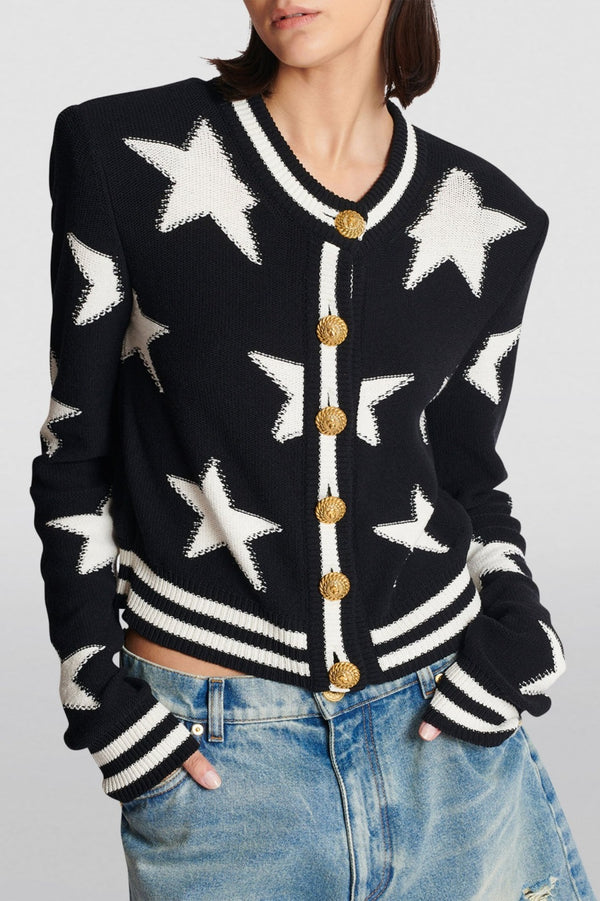 Fallon Star Knit Cardigan