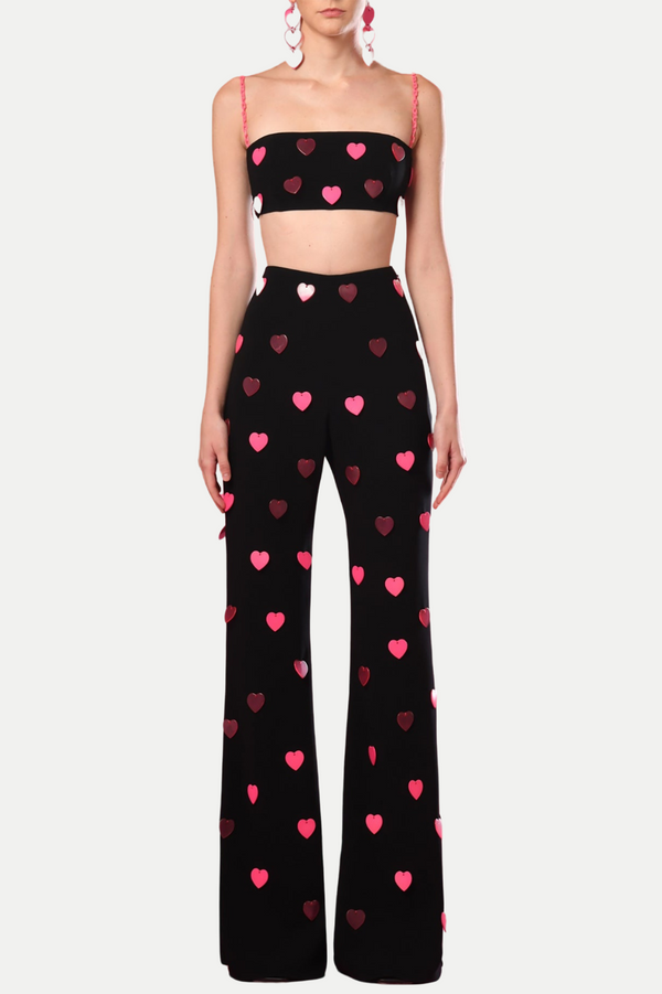 Jawel Heart Sequin Two Piece Set