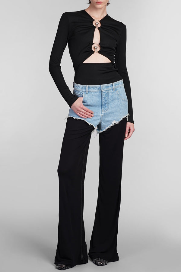 Keelia Cutout Ruched Bodysuit