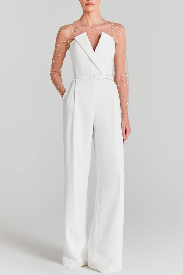 Latini Pearl Two Piece Strapless Jumpsuit