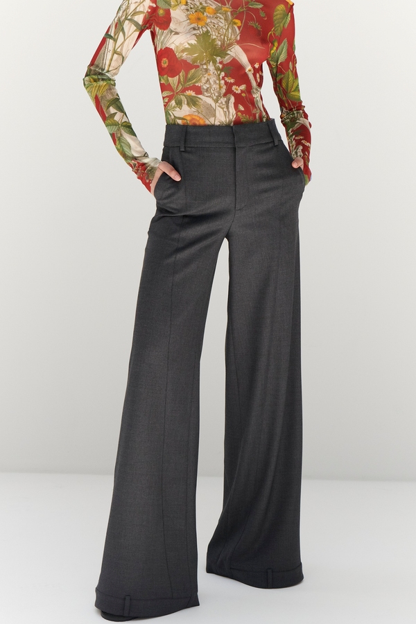 Mira Deconstructed  Wide Leg  Pants