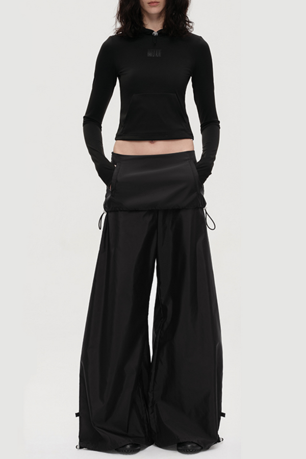 Samara Parachute Pants - Black