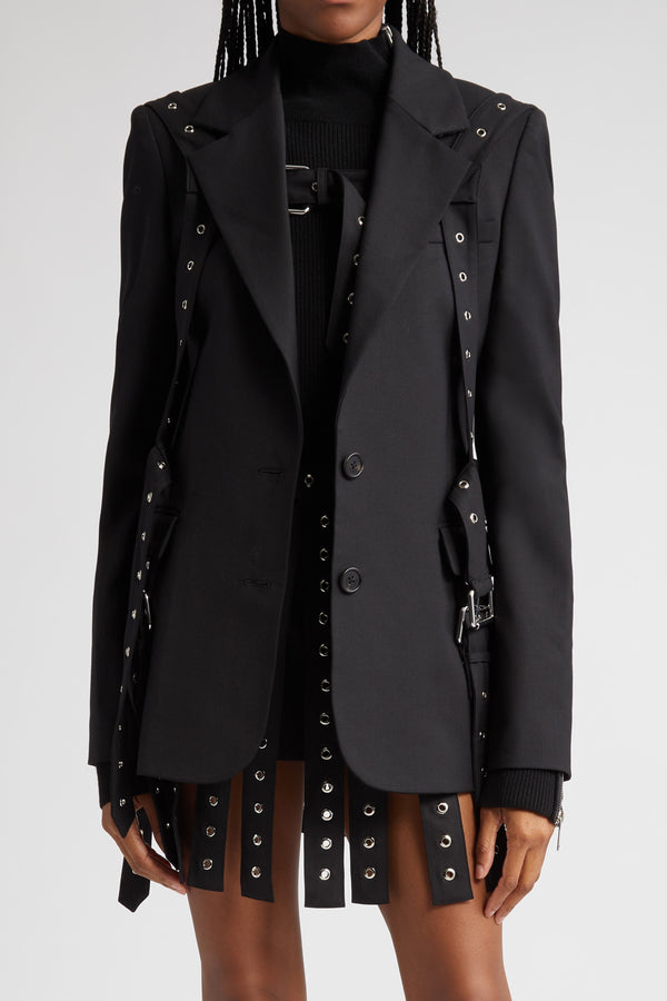 Kimora Belt Embellished Blazer